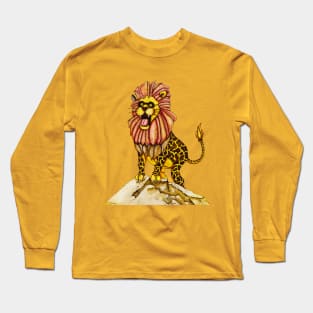 A lion with giraffe costume Long Sleeve T-Shirt